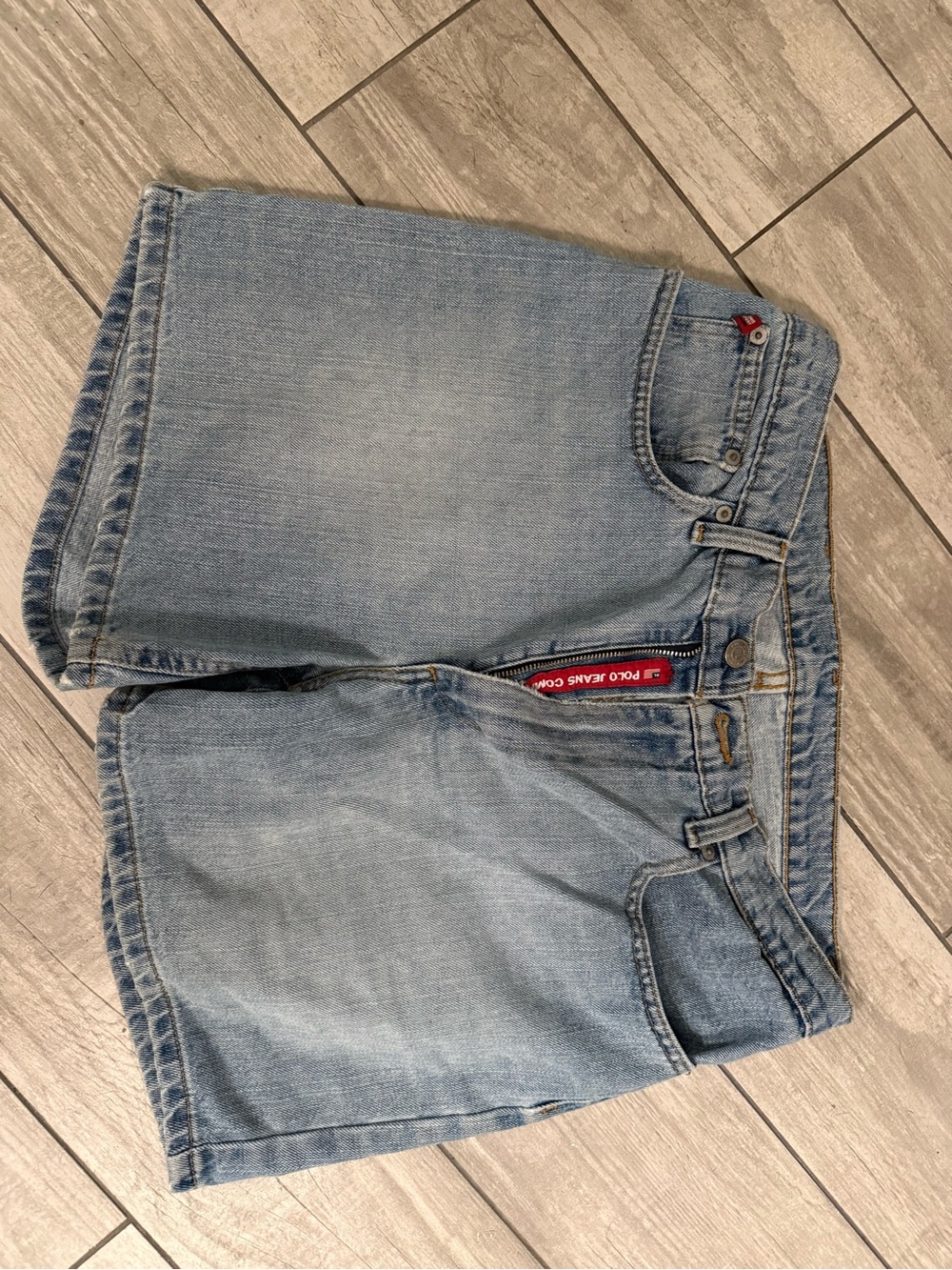 Polo by Ralph Lauren Light Blue Denim Jean Shorts